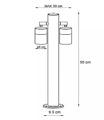 Arlan Bollard Light