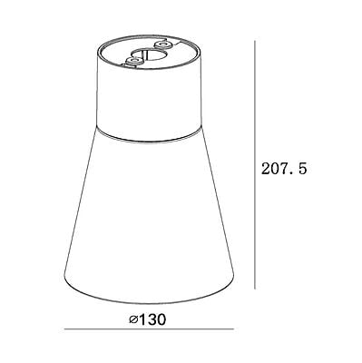 Oran Flush Light