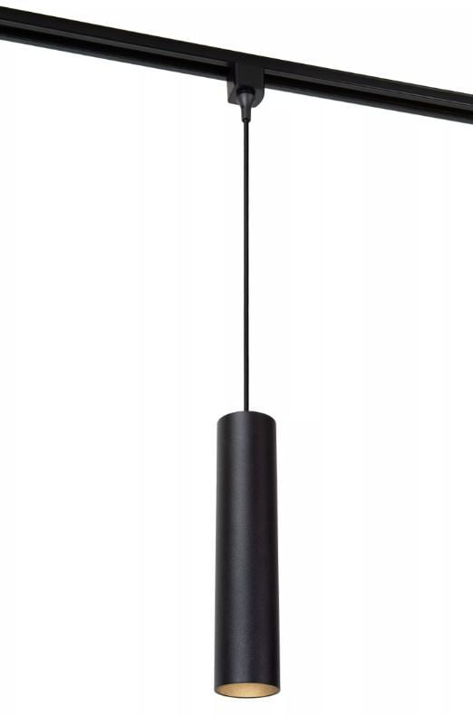 Pendant on Track Light System - Black