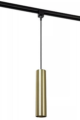 Pendant on Track Light System - Gold