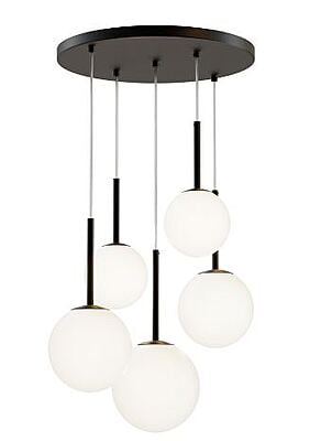 Penta Globe Pendant Black